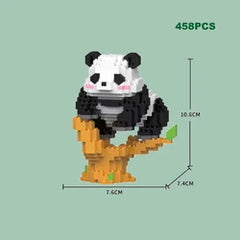 Mini Panda Building Blocks Set